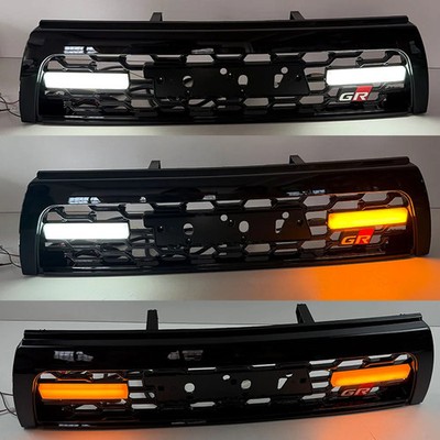 Lighted Front Grille Assembly N185 for Toyota 4RUNNER Hilux SURF 1996-2000 JDM