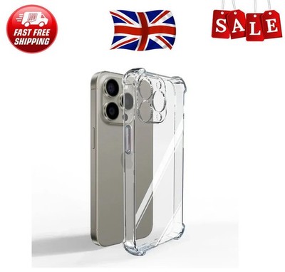 Hülle für iPhone 17 Pro Max 16 15 Plus 14 13 11 12 XR 7 Stoßfest Cover Silikon