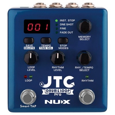 NU-X JTC Drum + Loop PRO Dual Effektpedal (NEU)