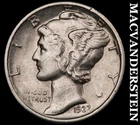 1937 Mercury Dime- Silver- Scarce High Grade Luster No Reserve #J5144