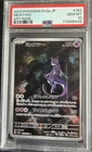 Mewtwo AR 183/165 Scarlet & Violet 151 Japanese Pokemon Card SV2a 2023 PSA 10
