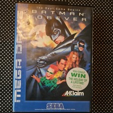 Batman Forever Sega Mega Drive Retro Megadrive - Rare Vintage Boxed Pal