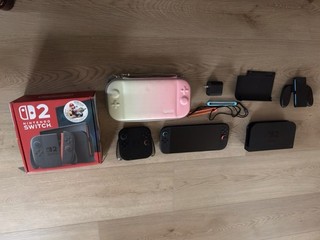 Nintendo Switch 2 Console Black 512GB Bundle with 4 Joy Cons & Carrying Case