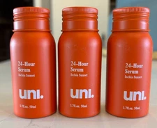 Uni 24 Hour Body Serum Ischia Sunset Hydrating Ultralight (3) 1.7 oz/50ml Each