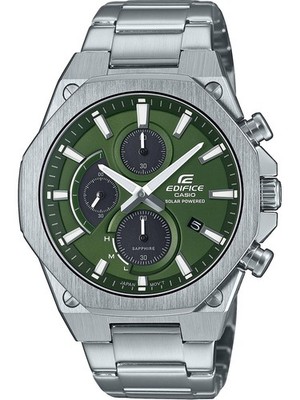 Casio EFS-S570D-3AUEF Mens Watch Edifice Chronograph Solar 44mm 10ATM