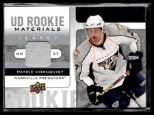 2008-09 Upper Deck Rookie Materials Patric Hornqvist Nashville Predators #RM-PH