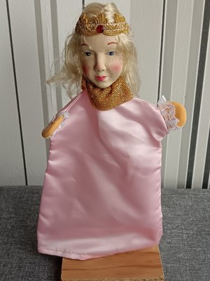 Handpuppe  Prinzessin Holzkopf handgeschnitzt - Kersa Micha? Künstlerpuppen 