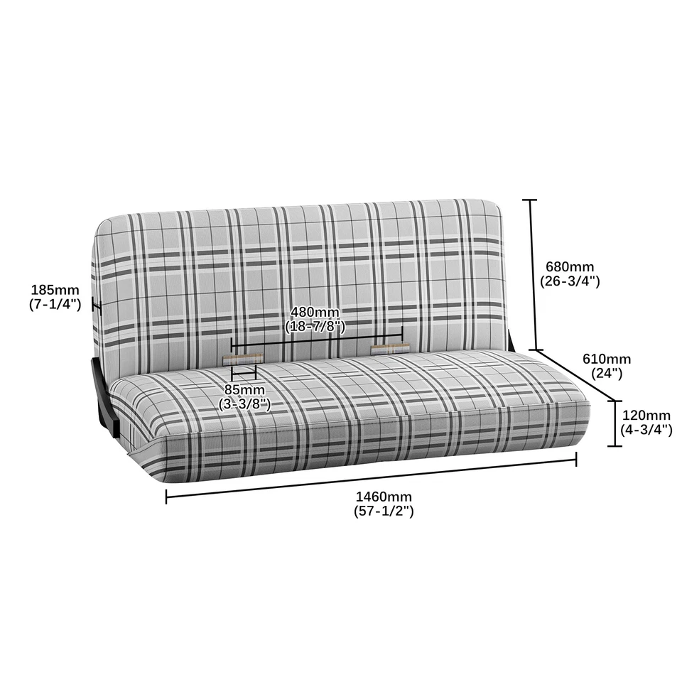 For Toyota Pickup 1979-1993 Full Size Car Truck Saddle Blanket Bench Seat Cover - Image 2 of 4