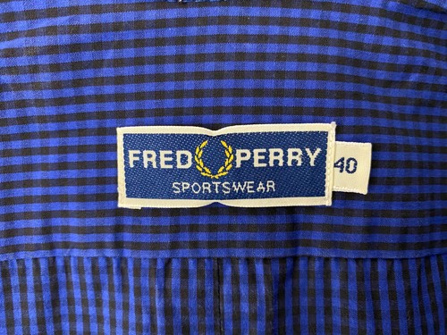 Vintage Fred Perry mens casual shirt Size 40 - Picture 4 of 5