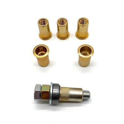 Jeep YJ TJ 87-02 Hardware Grade 8 Yellow Zinc Crossmember Skid Plate Bolts For Jeep Wrangler YJ TJ 1987-2002 - Replacement Hardware Jeep Tj Parts Used - Foto 10