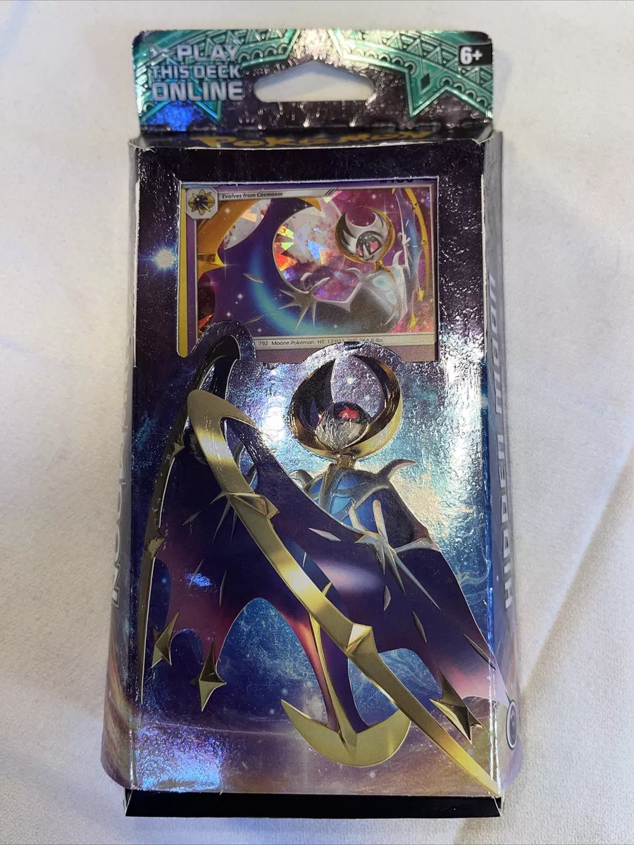 Pokemon Lunala Collectible Figure w/ Stand (from Sun and Moon Alola TCG  box) NEW