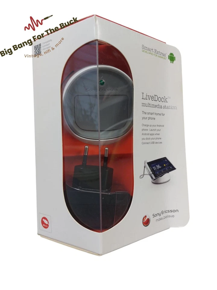 Sony Ericsson LiveDock stazione multimediale docking station per smartphone Android - Immagine 2 di 4