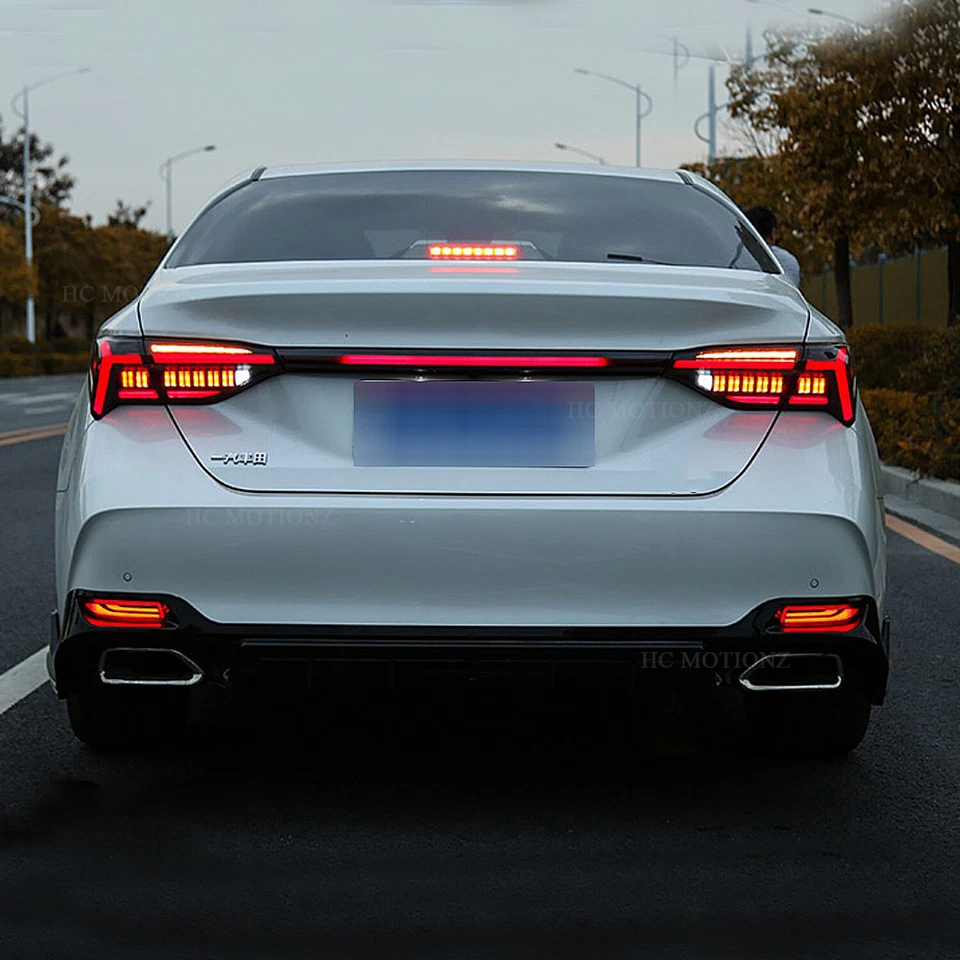 LED Tail lights For Toyota Avalon 2019-2022 Assembly Smoke 5PCS Trunk Rear Lamps - Image 3 of 4