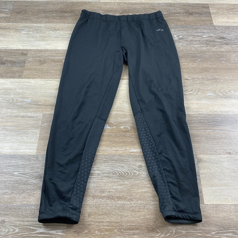 Leggings HIND cintura elástica tiro bajo negros ropa deportiva para mujer talla grande Foto 3 de 4