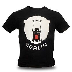 Eisbären Berlin Kinder T-Shirt Logo Navy 5-6 Jahre