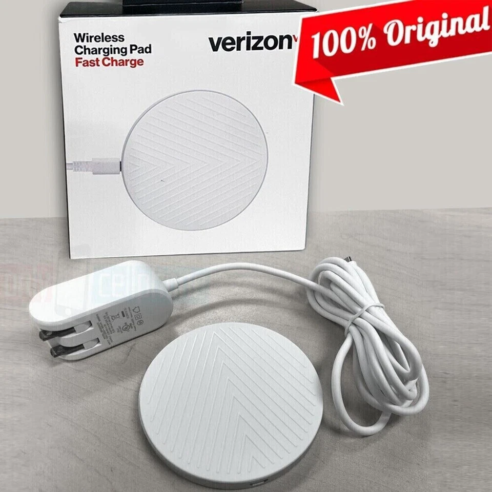 Verizon Wireless Charging Pad with Fast Charge for Galaxy S23/S22/S21/S20/S10/FE - Image 4 of 4