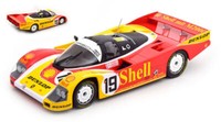 Norev 1/18 Porsche 962C Shell 19 Le Mans 1988 Andretti Statisches Modell Diecast