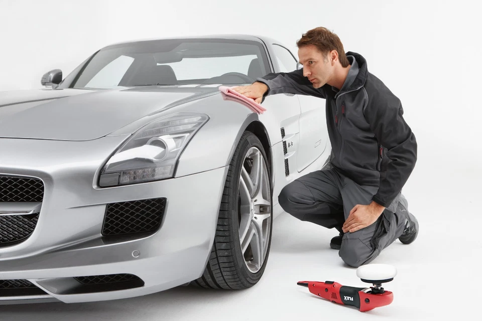 Flex Poliermaschine Polierer PE 14-3 125 - 406813 - 230 Volt - Bild 3 von 4