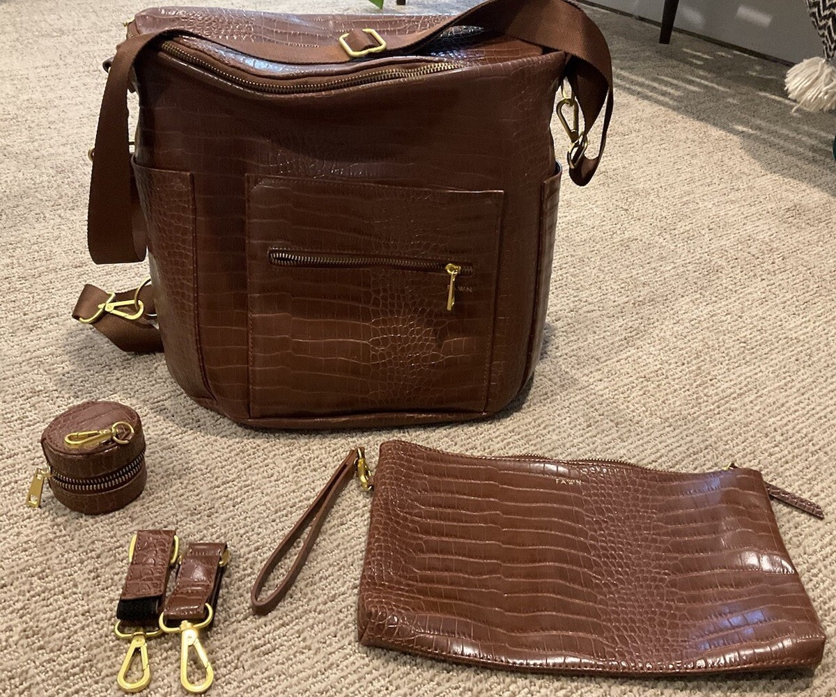 diaper bag backpack leather Eras Size:3600 Double the BABY DOLL Carrier Crafted from premium vegan 2024-may