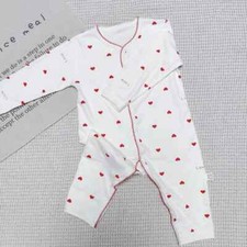 Baby Rompers for Girls Boys Print 100 Cotton Newborn Outfit Pajamas for Bed Set