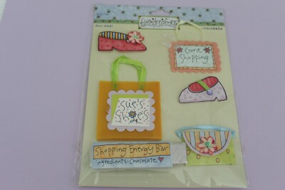 SUE DREAMER '' GONE SHOPPING '' SUPER FUN 3D STICKERS!! 177762