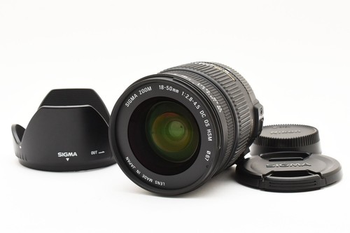 Sigma DC 18-50mm F/2.8-4.5 OS HSM Lens w/Hood For Nikon Exce MIJ #2405821 - Picture 1 of 12