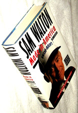 1992 LARGE PRINT "Sam Walton: Made in America : My Story" by SW & John Huey Hbk