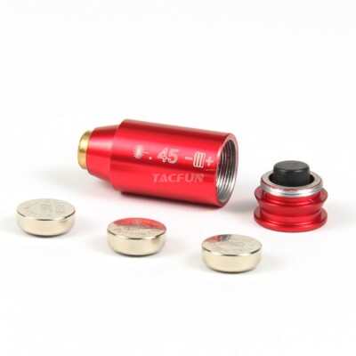 Bore Sighter CAL .45ACP Boresight Red Dot Laser & battery