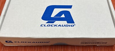 Clock Audio Dante/AES67 transporter CDT100 MK3 BRAND NEW SEALED BOX