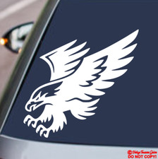 BALD EAGLE BIRD Vinyl Decal Sticker Car Window Wall Bumper USA AMERICAN SYMBOL