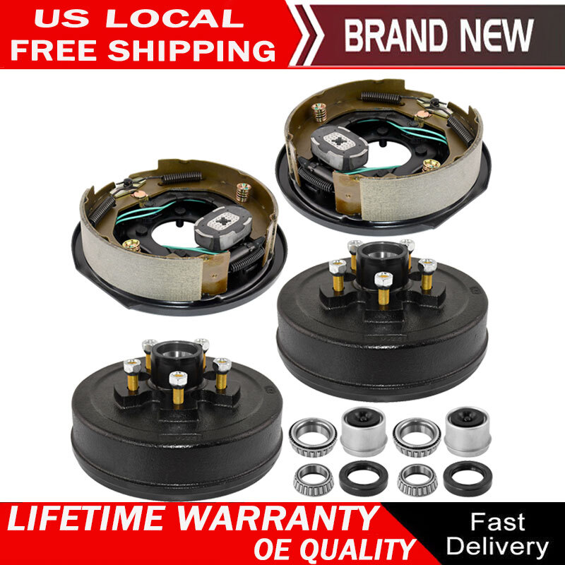 Set 4 Trailer 5 On 5 Hub Drum With 10x2 1 4 Electric Brakes For 3500 set-4-trailer-5-on-5-hub-drum-with-10x2-1-4-electric-brakes-for-3500