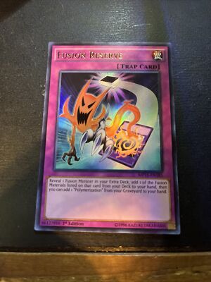 Yu-Gi-Oh! TCG Fusion Reserve 2018 Mega Tin Pack MP15-EN185 1st Edition  Ultra... | eBay