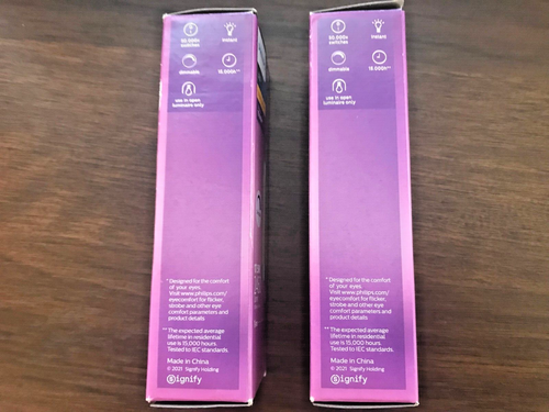 2 x Philips LED 17.5W = 150W 2460 Lumen R7S Warm White Dimmable Light 15000 hrs - Picture 3 of 4