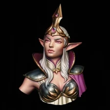 1/12 RIGEL queen Resin Model figure Bust Fantasy themes Sexy Girl Unassembled