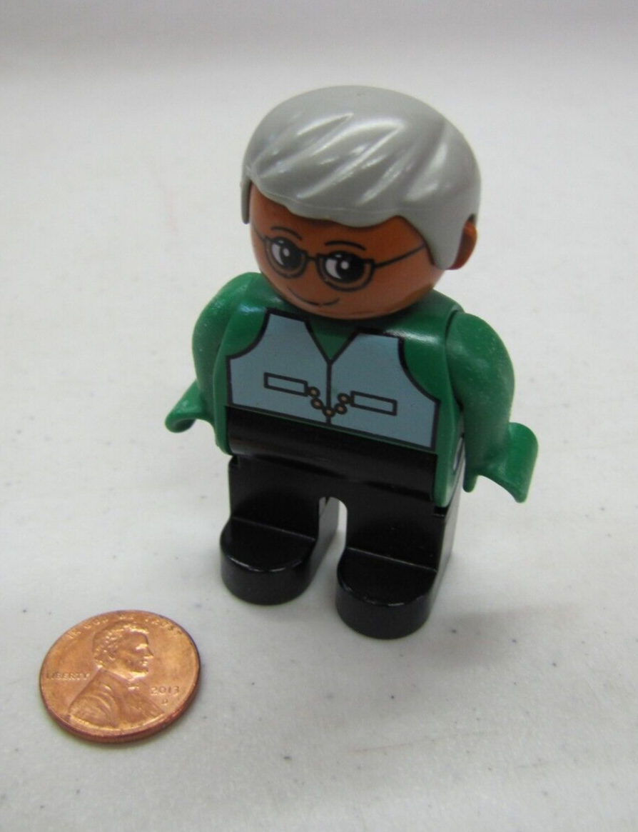 New! Lego Duplo Grandpa Grandfather 2.5