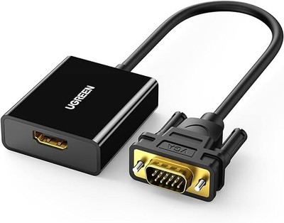 Lot of 10 UGREEN HDMI Female to VGA Male Adapter K032205
