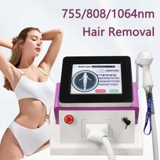 808 1064 755nm Diode Laser Hair Removal RF Skin Rejuvenation Machine Permanent