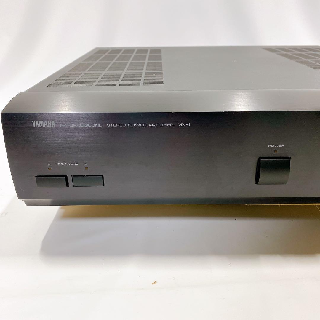 YAMAHA MX-1 ステレオパワーアンプ Yamaha MX-1 Stereo Power Amplifier; MX1; Black - The Music Room