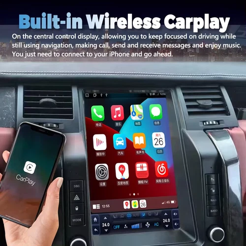 12.1" Android Car Radio For Land Rover Range Rover Sport L320 2005-2009 GPS Navi - Bild 3 von 6