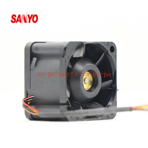 SANYO DENKI 9GV0412P3J08 DC 12V 0.60A 40*40*28MM 4-Pin Server Cooling Fan - Bild 3 von 4