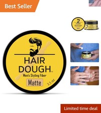 Men's Styling Clay for All Hair Types  Strong Hold  Shine-Free Matte Finish