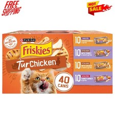 Purina Friskies Turchicken Wet Cat Food Gravy Variety Pack