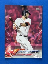 2018 Topps Mother's Day Pink #104 Mitch Moreland Boston Red Sox #/50