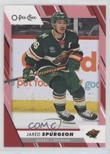 2023-24 O-Pee-Chee Red Border Jared Spurgeon #139 2d8