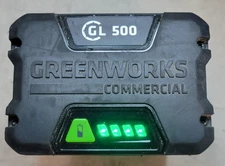 GREENWORKS COMMERCIAL [GL 500] GENUINE 82V MAX 5AH BATTERY - All are 2021 Model