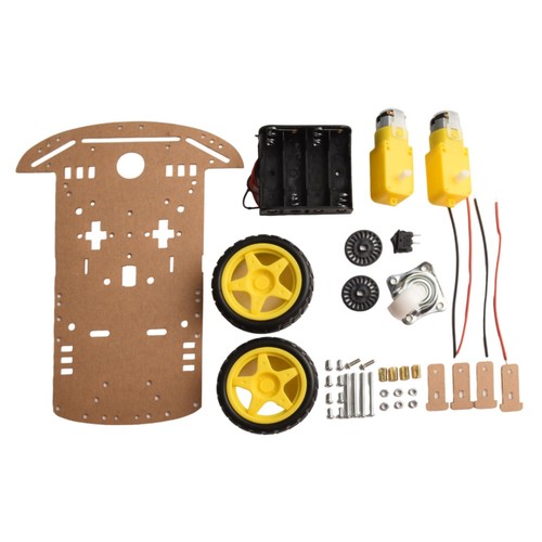 For Arduino Based Smart Vehicle 2WD Chassis Kit for Tracking Applications - Bild 8 von 12