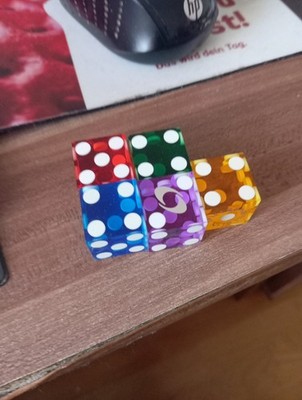 Casino Würfel Set 5 Stück, Präzisionswürfel, Casino , spielbank berlin las vegas