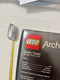 LEGO 21000 Sears Tower Chicago, New, never opened, Sears not Willis Tower