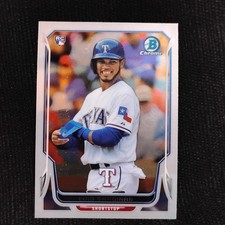 2014 Topps Bowman Chrome RC Rookie Luis Sardinas Rangers