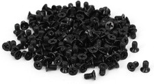 Computer PC Case 3.5" HDD 6 -32 Flat Phillips Head Hard Drive Screw Black 200pcs